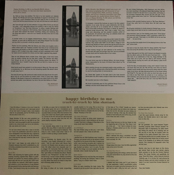 The Muffs : Happy Birthday To Me (LP, Album, RE, RM)