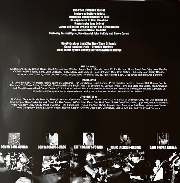 Throwdown (2) : You Don't Have To Be Blood To Be Family (LP, Album, RP, Cle)