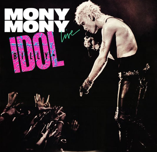 Billy Idol : Mony Mony Live (12", Single)