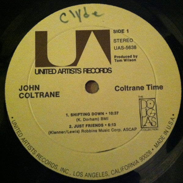 John Coltrane : Coltrane Time (LP, Album, RE)