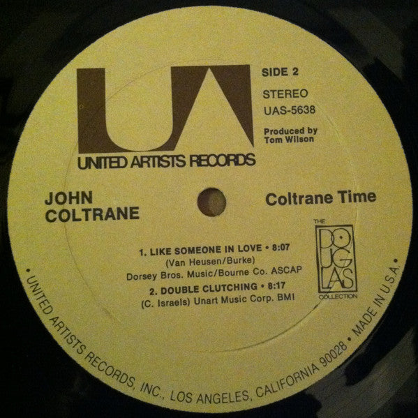 John Coltrane : Coltrane Time (LP, Album, RE)
