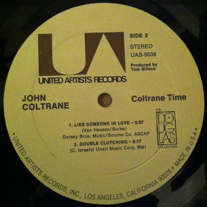 John Coltrane : Coltrane Time (LP, Album, RE)