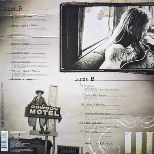 Hank III* : Lovesick, Broke & Driftin' (LP, Album, RE, Gho)