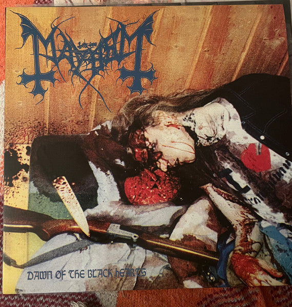 Mayhem : The Dawn Of The Black Hearts (LP, Album, Ltd, RE, Unofficial, Blu)
