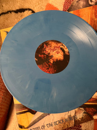 Mayhem : The Dawn Of The Black Hearts (LP, Album, Ltd, RE, Unofficial, Blu)