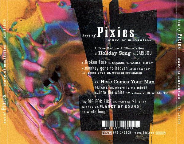 Pixies : Best Of Pixies (Wave Of Mutilation) (CD, Comp)