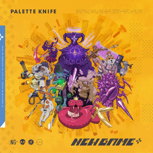 Palette Knife : New Game+ (LP, Album)