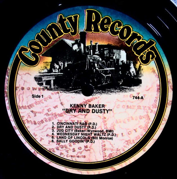 Kenny Baker (4) : Dry & Dusty (LP, Album, RE)