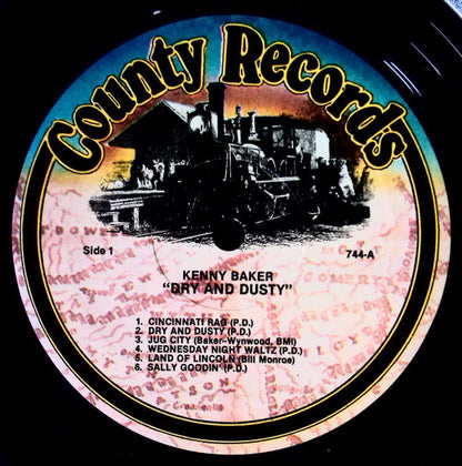 Kenny Baker (4) : Dry & Dusty (LP, Album, RE)