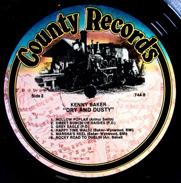 Kenny Baker (4) : Dry & Dusty (LP, Album, RE)