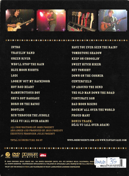 John Fogerty : The Long Road Home - In Concert (DVD-V, Multichannel, NTSC)