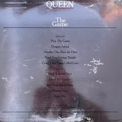 Queen : The Game (LP, Album, Promo, Foi)