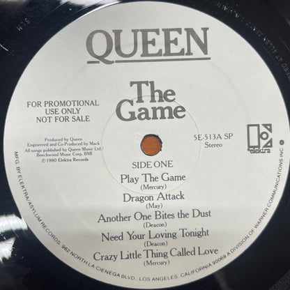 Queen : The Game (LP, Album, Promo, Foi)