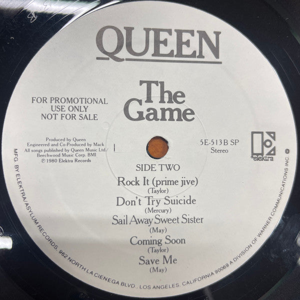 Queen : The Game (LP, Album, Promo, Foi)