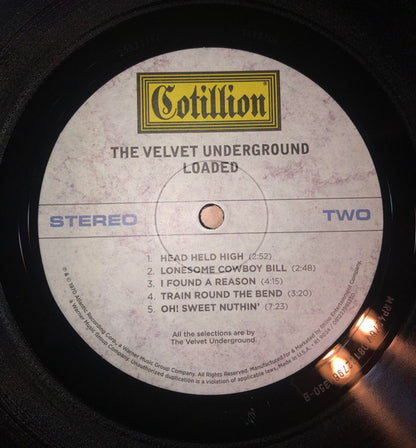 The Velvet Underground : Loaded (LP, Album, RE)