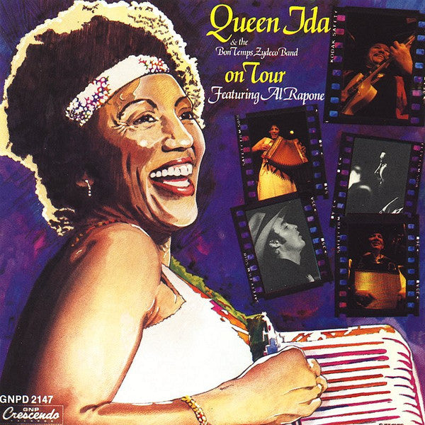 Queen Ida & The Bon Temps Zydeco Band* : On Tour (LP)