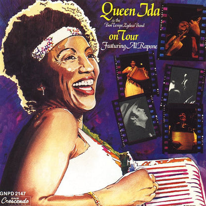Queen Ida & The Bon Temps Zydeco Band* : On Tour (LP)