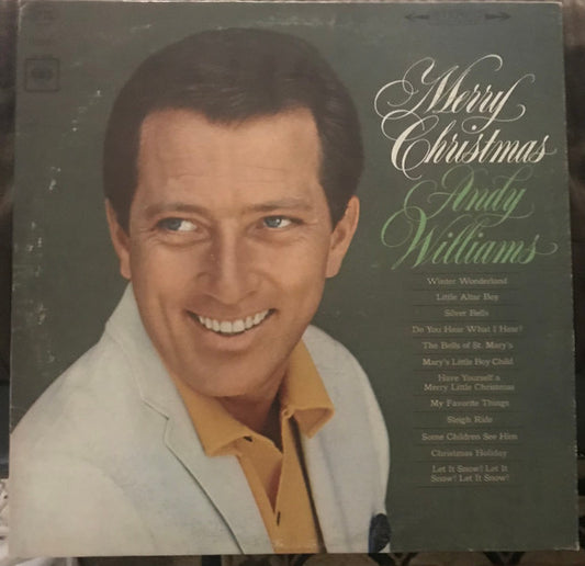 Andy Williams : Merry Christmas (LP, RE, Pit)