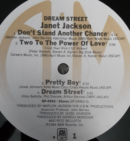 Janet Jackson : Dream Street (LP, Album, EMW)