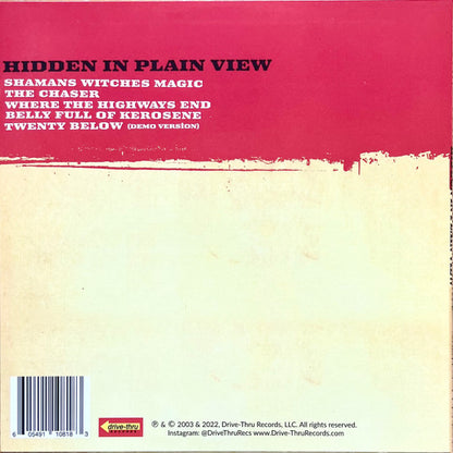 Hidden In Plain View : Hidden In Plain View (LP, EP, RE, Cle)