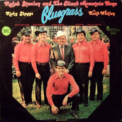 Ralph Stanley And The Clinch Mountain Boys Including Ricky Skaggs & Keith Whitley : Sing Bluegrass (LP, Album)