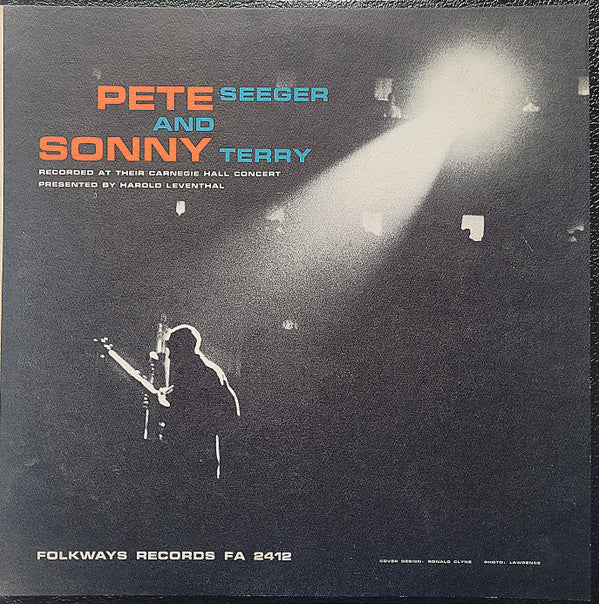 Pete Seeger And Sonny Terry : Pete Seeger And Sonny Terry (LP, Mono, RP)