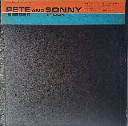 Pete Seeger And Sonny Terry : Pete Seeger And Sonny Terry (LP, Mono, RP)