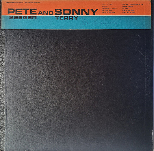 Pete Seeger And Sonny Terry : Pete Seeger And Sonny Terry (LP, Mono, RP)
