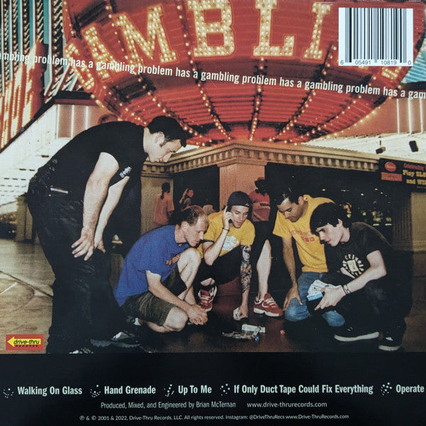 The Movielife : Has A Gambling Problem (LP, S/Sided, EP, RE, Whi)