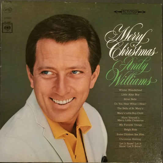 Andy Williams : Merry Christmas (LP, Album, Two)