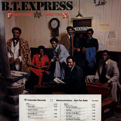 B.T. Express : Function At The Junction (LP, Album, Promo)