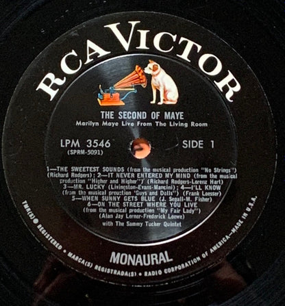 Marilyn Maye : The Second Of Maye (LP, Album, Mono)