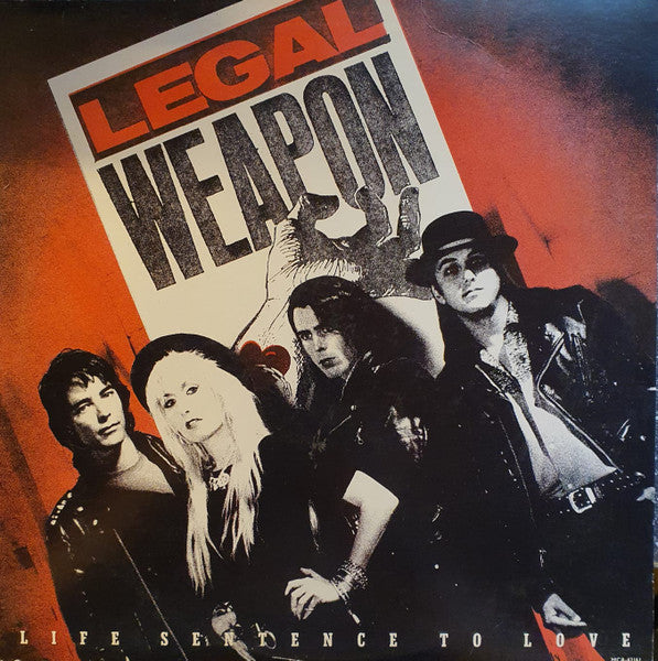 Legal Weapon : Life Sentence To Love (LP, Album, Pin)