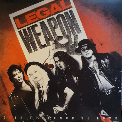 Legal Weapon : Life Sentence To Love (LP, Album, Pin)