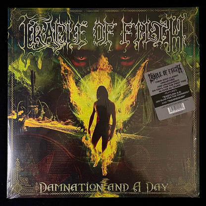Cradle Of Filth : Damnation And A Day (2xLP, Album, Ltd, RE, Gre)