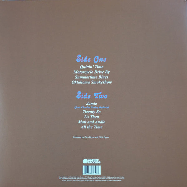 Zach Bryan : Summertime Blues (12", EP)