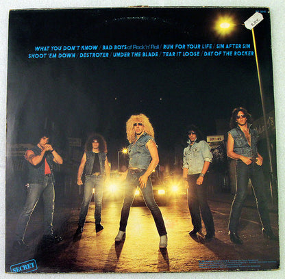 Twisted Sister : Under The Blade (LP, Album)