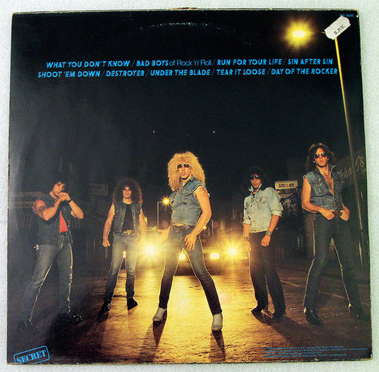 Twisted Sister : Under The Blade (LP, Album)