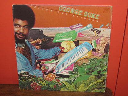 George Duke : Follow The Rainbow (LP, Album, Pit)