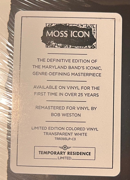 Moss Icon : Lyburnum Wits End Liberation Fly (LP, Album, RE, RM, Whi)