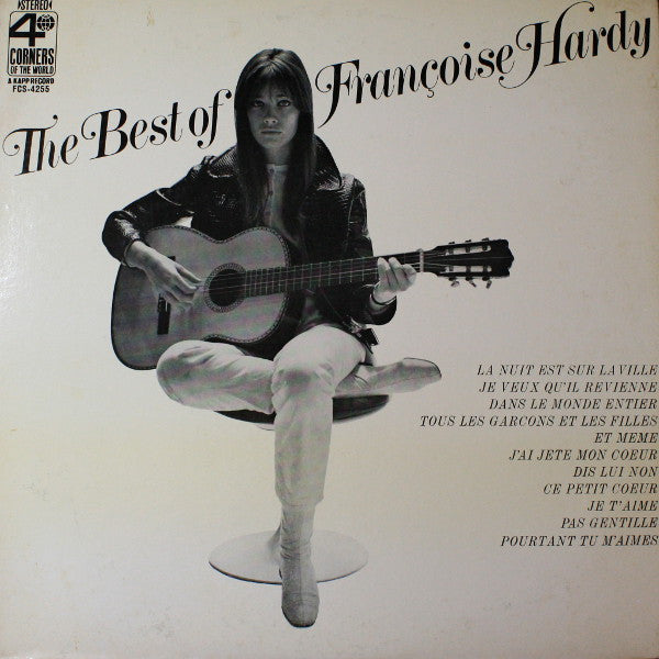 Françoise Hardy : The Best Of Françoise Hardy (LP, Comp)