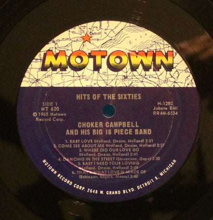 Choker Campbell And His 16 Piece Band* : Hits Of The Sixties! (LP, Album)