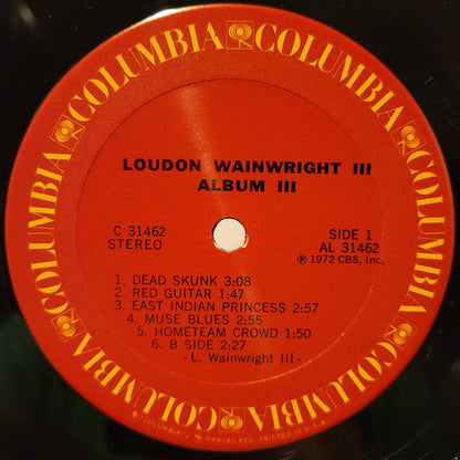 Loudon Wainwright III : Album III (LP, Album, Ter)