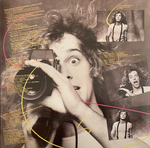 Peter Frampton : Where I Should Be (LP, Album, Pit)