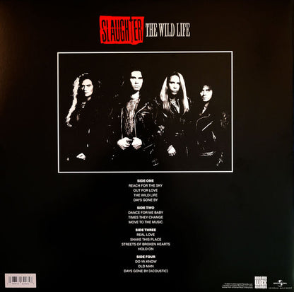 Slaughter : The Wild Life (LP, Ltd, RE, Opa + LP, Whi + Album, Dlx, RE, RM, 1)