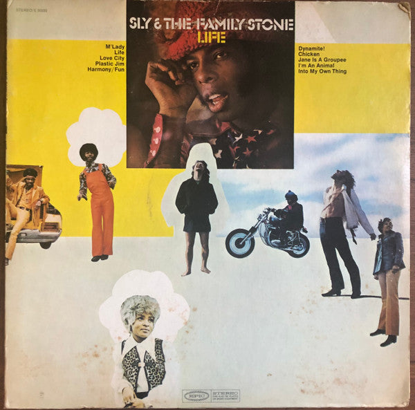 Sly & The Family Stone : Life (LP, Album, RE, Pit)