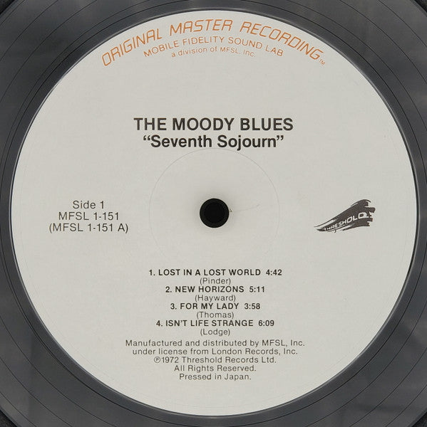 The Moody Blues : Seventh Sojourn (LP, Album, RE, RM)