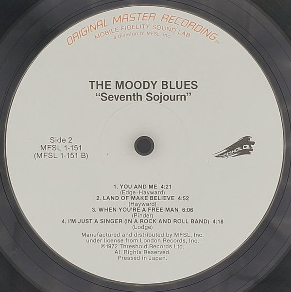 The Moody Blues : Seventh Sojourn (LP, Album, RE, RM)