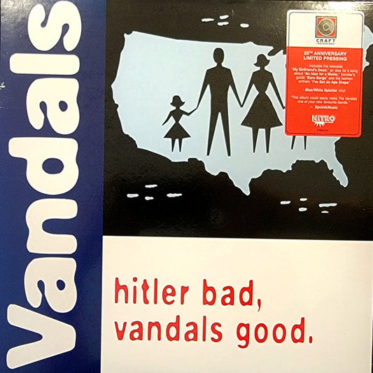 Vandals* : Hitler Bad, Vandals Good. (LP, Album, Ltd, Blu)