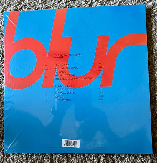 Blur : The Ballad Of Darren (LP, Album, Ltd, Blu)